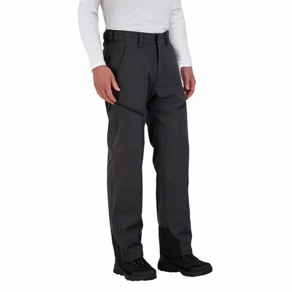 NWT Gerry Men's Water-Resistant Fleece Lined Snow Pants Black Size XL $60 JK072